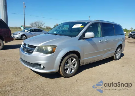 2011 Dodge Grand Caravan Crew z USA, uszkodzony, nr VIN 2D4RN5DG1BR697137